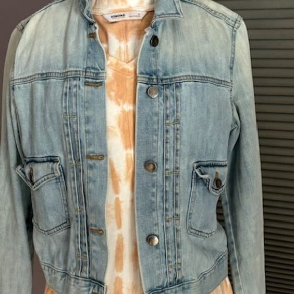 Jackets & Blazers - GAP 1969 Denim Jacket Light Wash Distressed Woman's Small